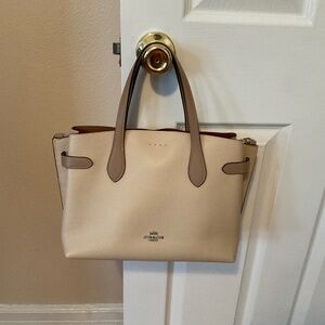 Barely used bought this year Coach satchel handbag